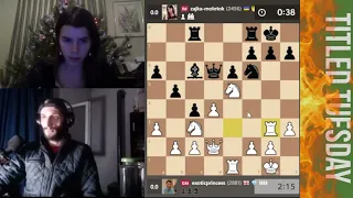 TAKE ON ME, TAKE ME ON! // GM BAADUR JOBAVA vs IM JULIA OSMAK