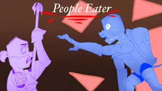 People eater (rottmnt cannibalism au)-WARNING ANGST/BLOOD)