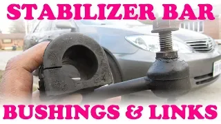 How to Replace Sway Bar Bushings and Stabilizer Links