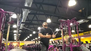 #74 Chest and Shoulder Best Exercise in Planet Fitness Gym Jordan Singh Sounds like good day