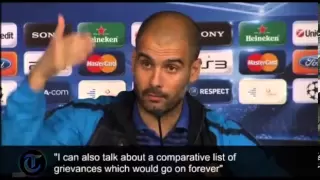 Guardiola lashes out at Mourinho before semi-final