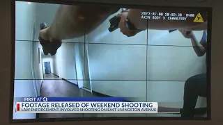 Columbus police release body camera footage in fatal shootout inside apartment building hallway