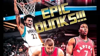 BEST DUNKS FROM 2017 - EPIC MIXTAPE