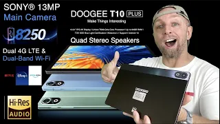 Tablette Doogee T10 Plus, Écran 2K TWATV SWATD de 10,51", Corps Métallique & Audio Hi-res à 169€ !