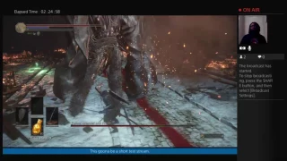 Blind Souls 3!!  The Friede and Ariandel fight.