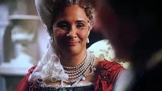 Bridgerton 1x05 George 3 and Queen Charlotte