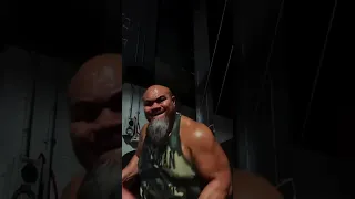 51 years old former Heavy boxer David Tua in the gym