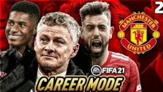 MANCHESTER UNITED REBUILD BEGINS HERE|FIFA 21 Manchester United Career Mode Ep 1|FIFA 21 gameplay