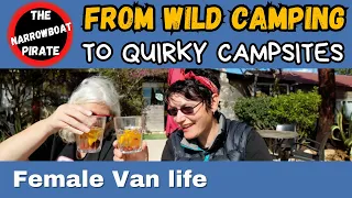 Solo Women Van Life | A Change from Wild Camping to embracing Campsites for Security & Community