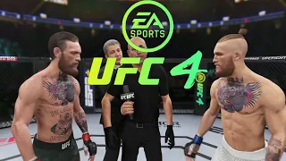 EA UFC 4 *NEW UPDATE* - "HUMBLE" CONOR MCGREGOR VS "COCKY" CONOR MCGREGOR (LEGENDARY GAMEPLAY)
