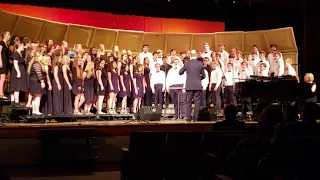 LCHS Concert Choir perform "Down To The River To Pray" by Sheldon Curry