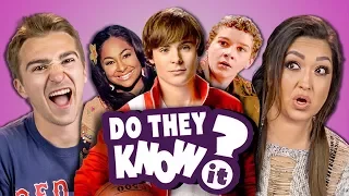 DO ADULTS KNOW DISNEY CHANNEL ORIGINAL MOVIES? (REACT: Do They Know It?)