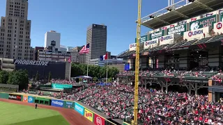 Progressive Field - right field corner view