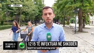 Top Channel/ 1215 të infektuar në Shkodër. Renditet pas Tiranës për infektime ditore