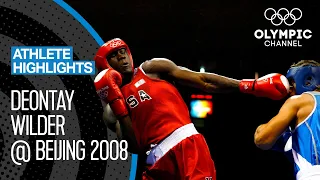 A young Deontay Wilder 🇺🇸 at Beijing 2008 | Athlete Highlights