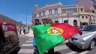 Euro 2016 - Chegada da Seleção Portuguesa a Belém - Festejos - GoPro 4 Session