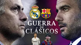 The EPIC WARS between REAL MADRID AND FC BARCELONA, MOURINHO vs GUARDIOLA