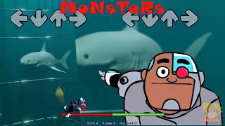 MONSTER || MEME | ANIMATION || Trevor Henderson mem 1069 fnf | monster comparison| | guyslook