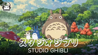 [Ghibli Music] Ghibli Medley 🌊 2 hours of relaxing music from Ghibli Studio 🌊Totoro, Spirited Away