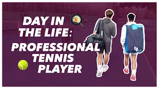 Day in the Life of a Professional Tennis Player