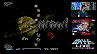 Super R-Type (SNES) Mike Matei Live