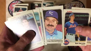 An ENTIRE BOX of 1983 Fleer Cello Packs
