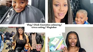Vlogtober ep.5 | Chick Cosmetics PR unboxing | Getting haircuts | Going to the circus family outing