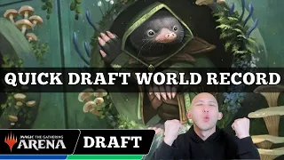 QUICK DRAFT WORLD RECORD | MKM Karlov Manor Draft | MTG Arena