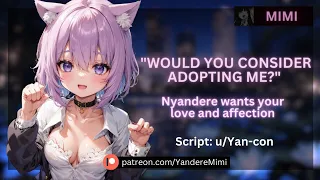 ASMR | [F4A] Love-Starved Yandere Neko WANTS you...  [Sweet] [Cat girl] [Insecure]