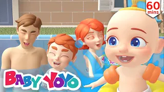 The Colors Song (Swimming Song) + more nursery rhymes & Kids songs -Baby yoyo