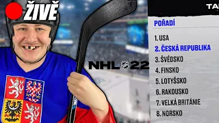 VYHRAJEME ZÁKLADNÍ SKUPINU MS V HOKEJI A PAK CELÝ TURNAJ? 🏆🏒 [NHL 22]