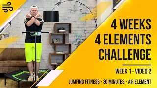 [4 WEEKS CHALLENGE] - JUMPING FITNESS - Week 1 video 2 - with Jakub Novotny