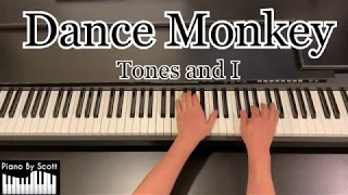 Dance Monkey - Tones and I | Piano Cover | pianobyscott