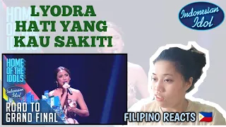 Lyodra "Hati Yang Kau Sakiti" (Indonesian Idol) Reaction | FILIPINO REACTS