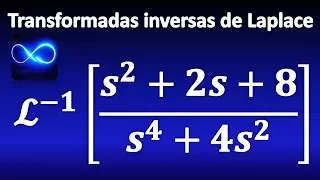 208. Inverse Laplace transform separating into Partial Fractions, complex trick