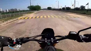 Moto Morini 650 Scrambler Acceleration & Braking Test