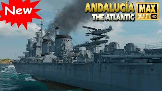 NEW tech tree cruiser Andalucía, first impressions - World of Warships
