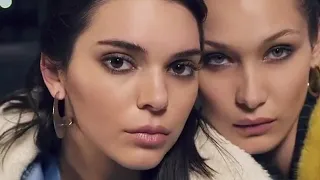 Kendall Jenner & Bella Hadid for Ochirly Winter 2018 Campaign