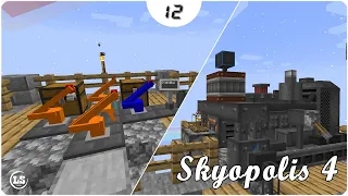 Minecraft: Skyopolis 4 - #12 Дизельная энергия и автоматизация.