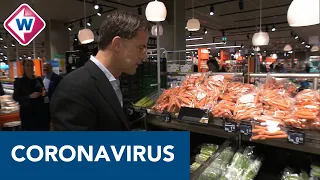 Mark Rutte brengt bezoekje aan Haagse supermarkt: ‘Geef vakkenvullers de ruimte' - OMROEP WEST