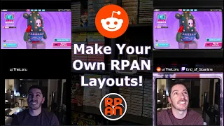 RPAN Studio Tutorial - Make Your Own Layouts for Reddit Broadcasts