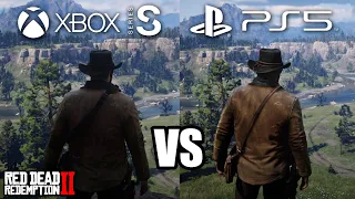 Red Dead Redemption 2 |  Xbox Series S vs PS5 | Comparative 2023 🎮