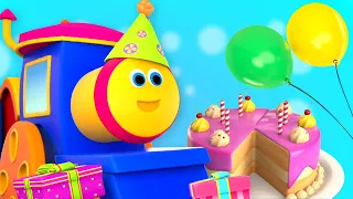 Sing Happy Birthday To You With Bob The Train + More Party Music for Kids