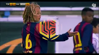 Real Madrid Vs Barcelona Football 15 Xavi Simons U-12