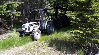 Трактор Foton 504 в работе | Tractor Foton 504 in job. Спецтехника из Китая.