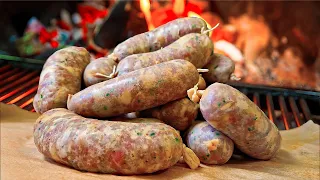 ไส้อั่ว​แบบลาวๆสูตรนี้ ​แชบ​นัว​อิ​หลี - ​ໄສ້​ອົ່ວ - Sai Oua - Herb sausages