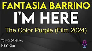 Fantasia Barrino - I'm Here (The Color Purple Film 2024) - Karaoke Instrumental