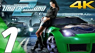 Need For Speed Underground 2 HD - Gameplay Walkthrough Part 1 - Prologue (Remaster Mod) 4K 60FPS
