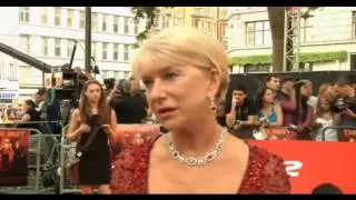 RED 2 European Premiere in London - Helen Mirren interviews