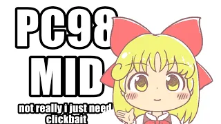 What Your Favorite PC98 Touhou Character Says About You